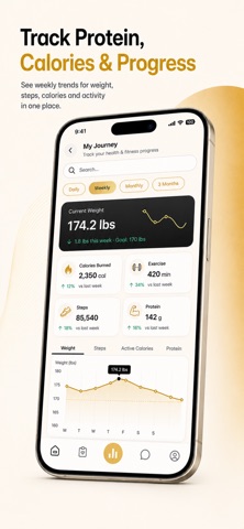 Protein & Calorie Tracker AI Screenshot 2 of 8