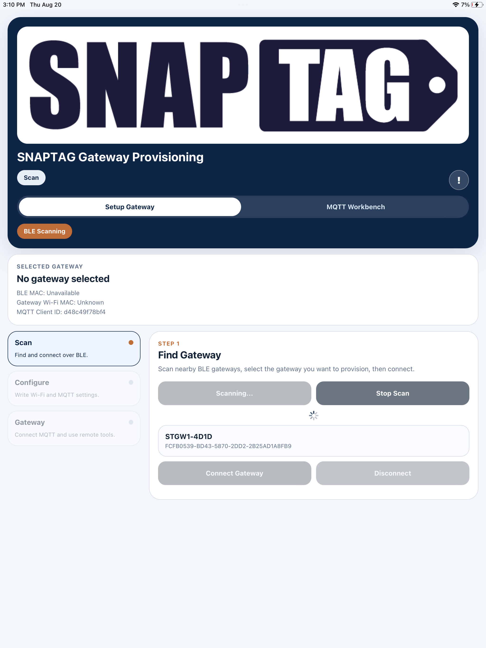 SNAPTAG Setup screenshot 11