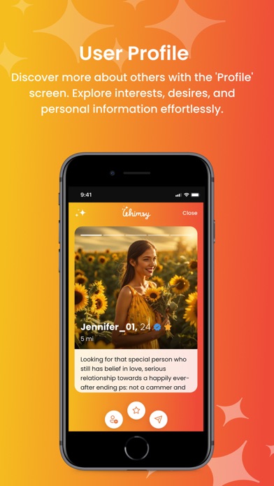 Whimsy Dating Screenshot