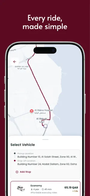 BDrive - Ride in Qatar screenshot 3