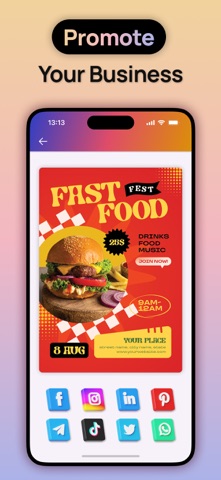 Flyer Maker: Poster Maker Card Screenshot 9 of 9