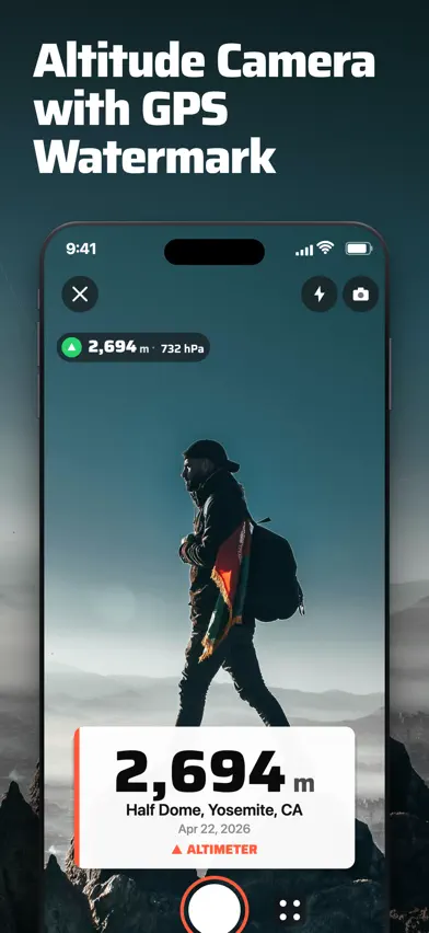 Altimeter - Altitude & Compass screenshot 2