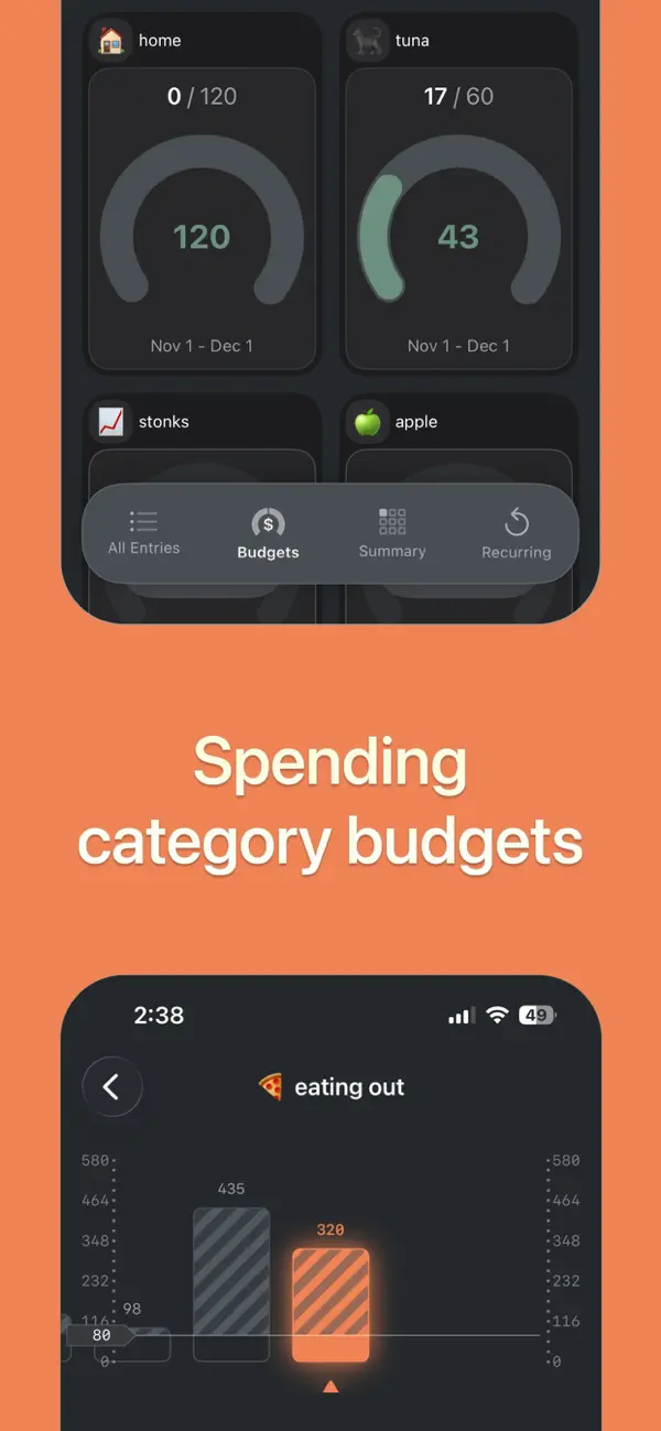 Screenshot #2 pour Runway:Track Spending & Budget