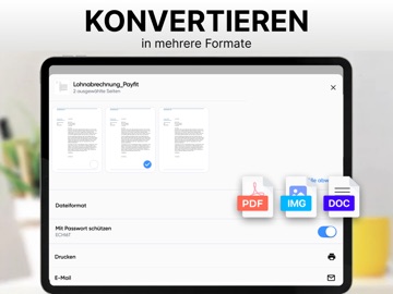 Scanner – PDF & Dokumente iPad screenshot 4