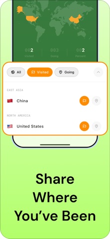 Travel Tracker - Travely screenshot