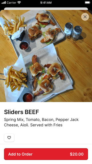 Cutten Kitchen iPhone screenshot 3 - Food & Drink app