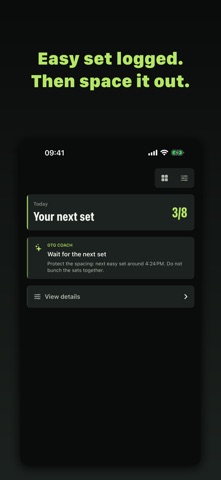 GrooveLog: Pull-Up Coach Screenshot 2 of 5
