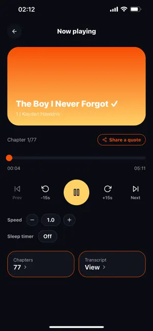 Watt Audio: Listen to Stories screenshot 3