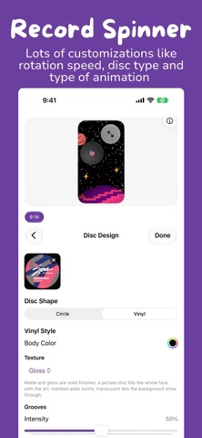 Record Spinner iPhone screenshot
