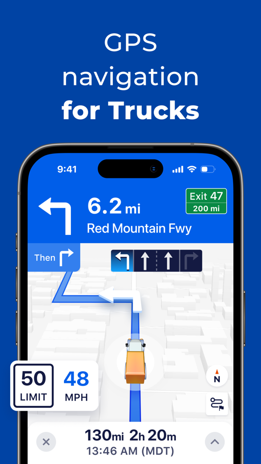 #2. Trucker Path: Truck GPS & Map (iOS) 由: Trucker Path Inc.