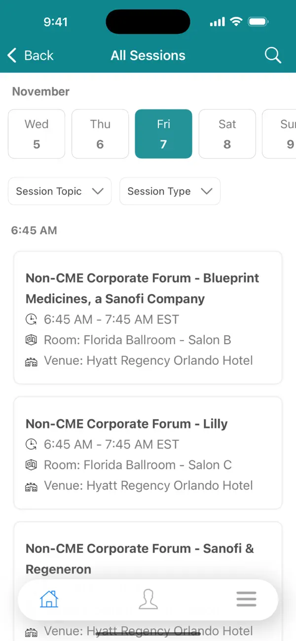 Screenshot #2 pour ACAAI Annual Meeting