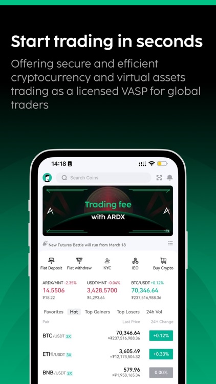 iDAX: Crypto Exchange screenshot-3