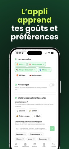 KeepFresh : recettes & frigo screenshot