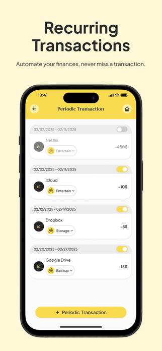 Monee: Expense Tracker Screenshot 4 of 5