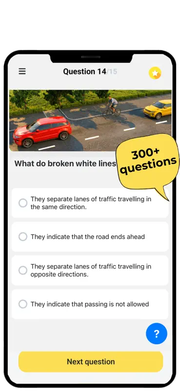 G1 driver's test Ontario 2026. screenshot 4 of 10