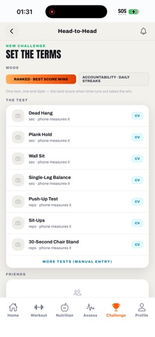 fitnessage.ai iPhone screenshot