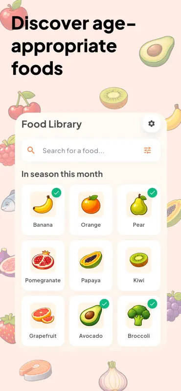 Feedia: Baby Food Tracker screenshot 5 of 5