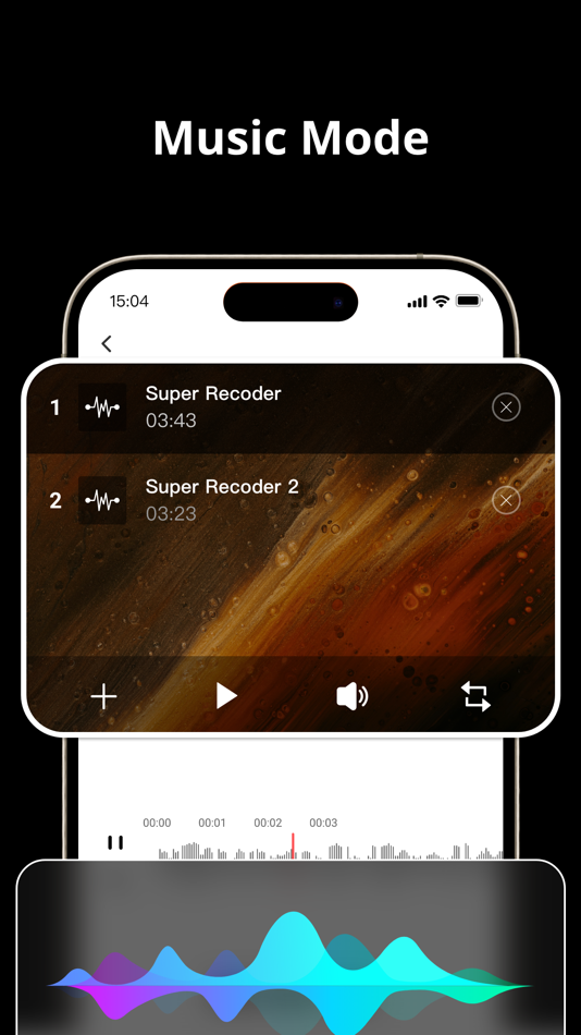 #6. Voice Recorder + Voice Memos (iOS) 由: 梦想合力(北京)科技有限公司