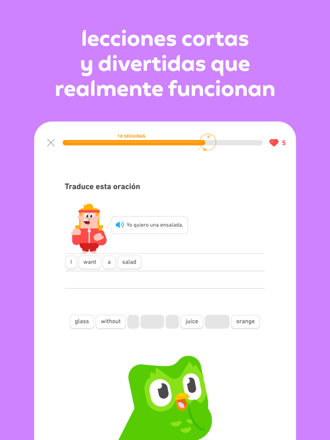 ‎Duolingo - Aprende idiomas Screenshot