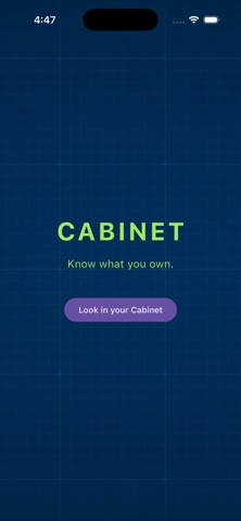 Cabinet Tracker Screenshot 1 of 6