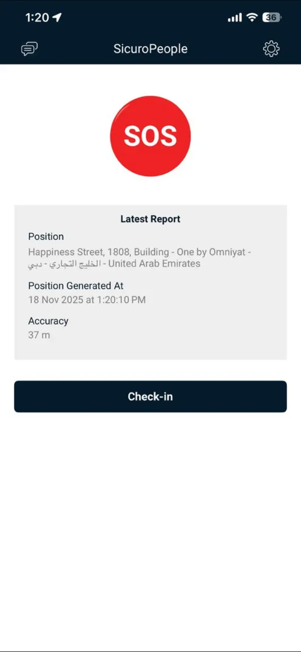 Screenshot #3 pour SicuroPeople Tracking