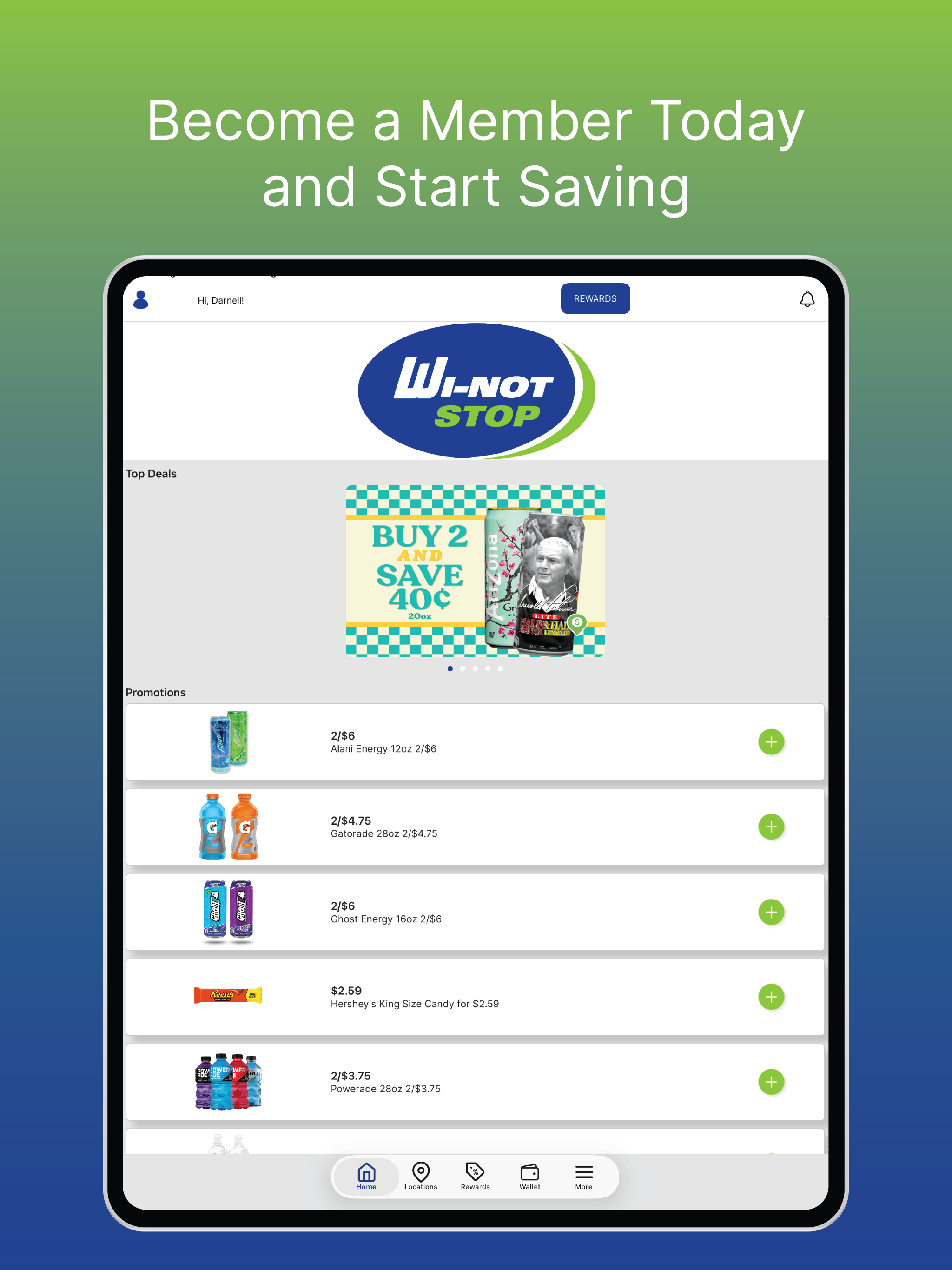 Rewards WI-Not screenshot 5