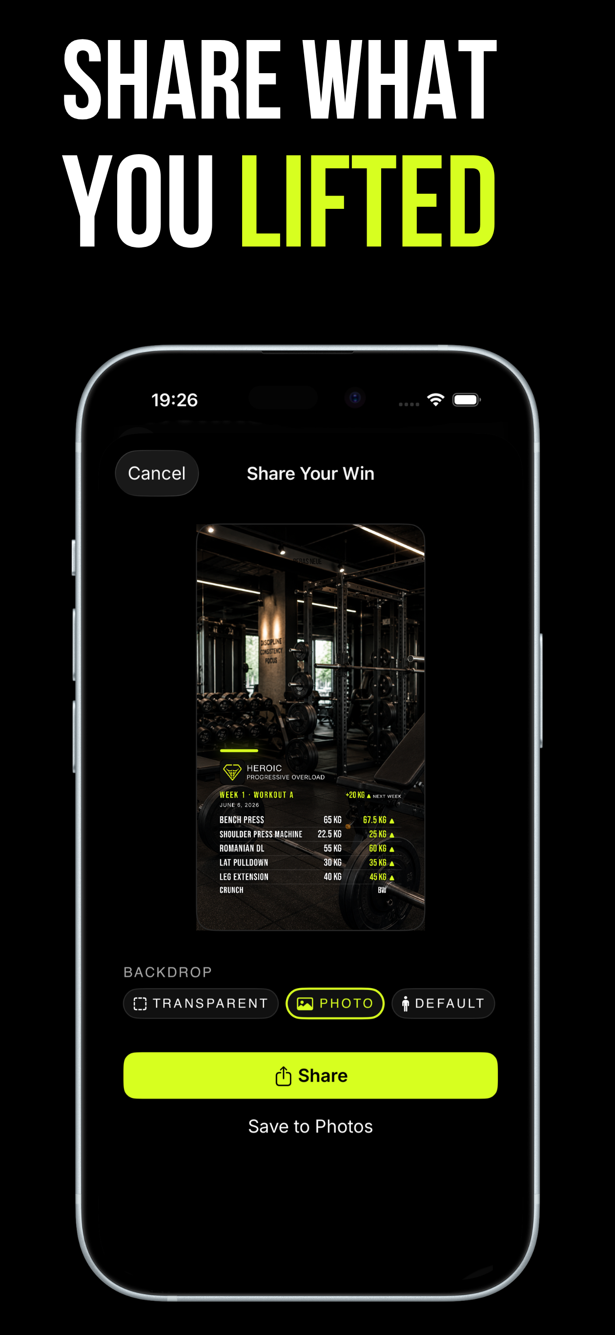 Heroic: Progressive Overload screenshot 5