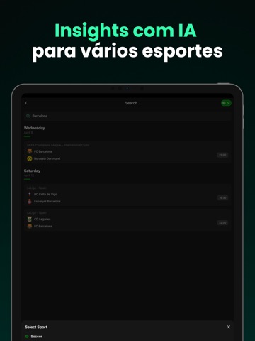 ScoreTips AI iPad screenshot 7