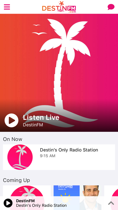 DestinFM Screenshot
