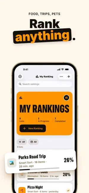 My Ranking - Bracket Maker screenshot 4