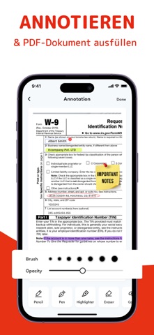 PDF Editor: Datei Bearbeiten screenshot 3