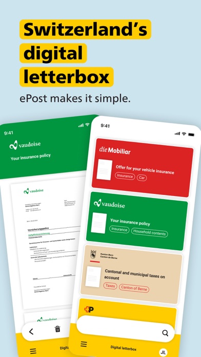 ePost App Screenshot