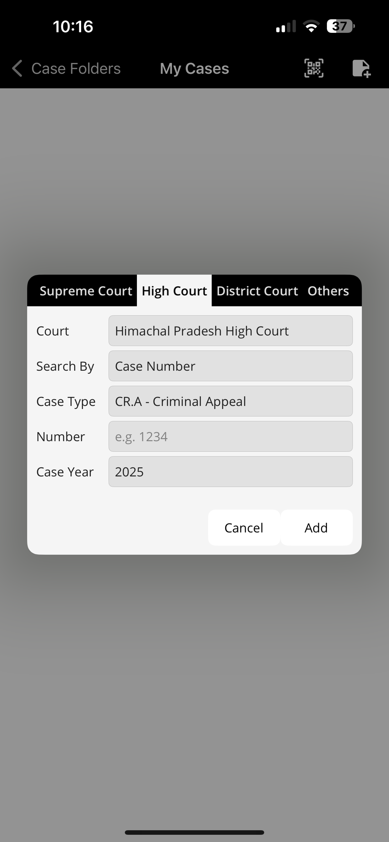 Court Assistant