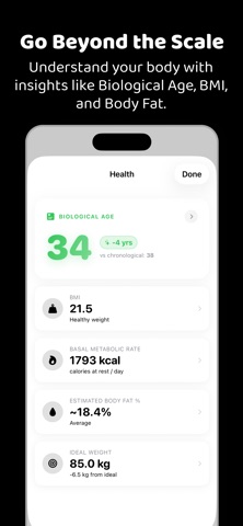 Trajectory: Weight Tracker iPhone screenshot