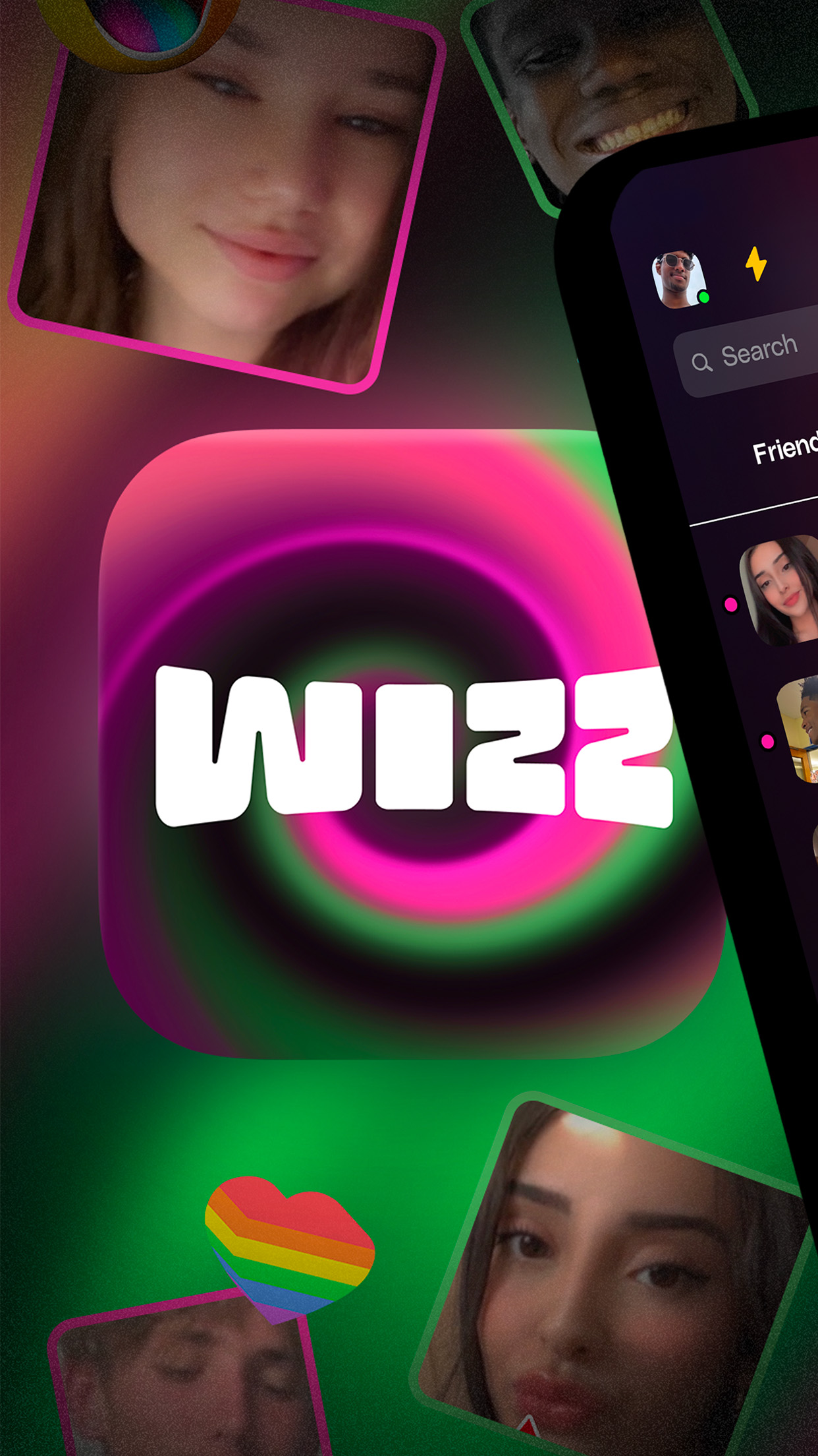 Wizz App - chat now