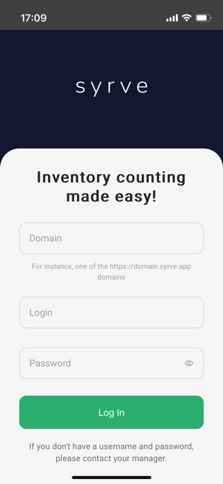 Syrve Inventory Screenshot 1 of 4