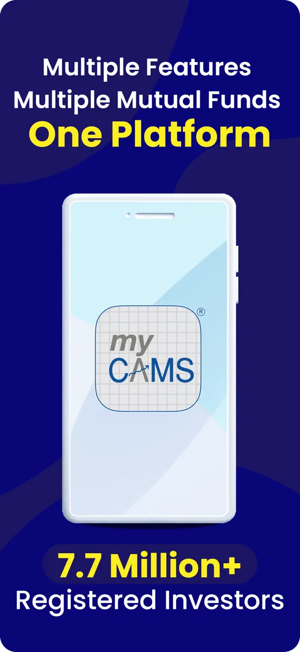 Screenshot #1 pour myCAMS Mutual Fund App