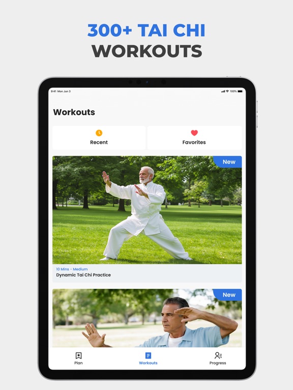 Tai Chi for Beginners Seniors iPad screenshot 7 - Health & Fitness app