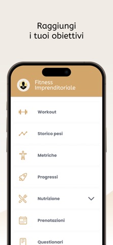 Fitness Imprenditoriale screenshot
