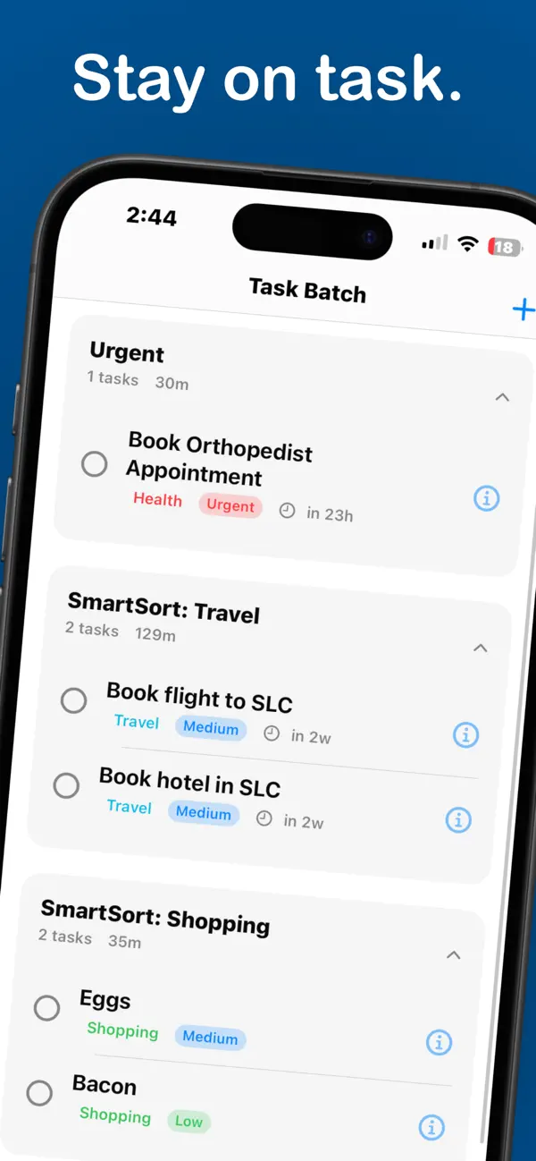 #5. Task Batch (iOS) Von: Jennifer Wu