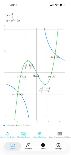 MathCharts screenshot 2