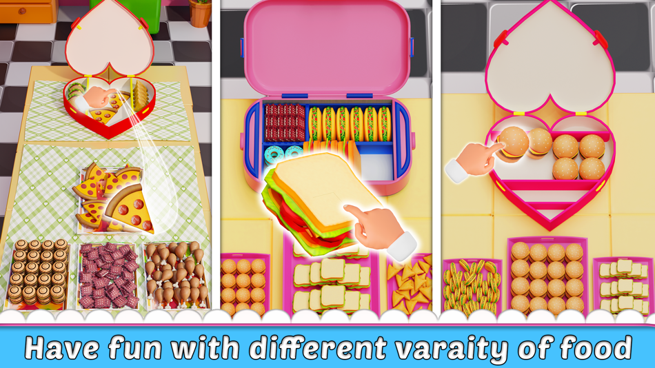 #4. Lunch Box Organizer 3D (macOS) 来自: KUNHAR GAMES LTD