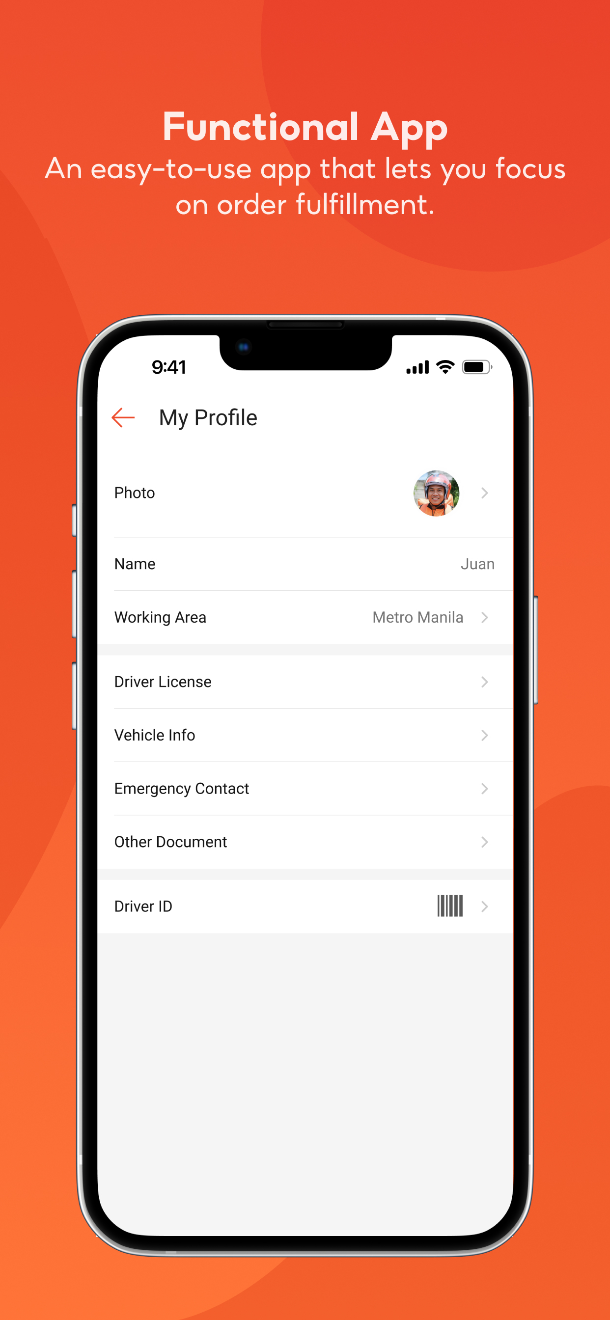 SFD Driver: App for Partners