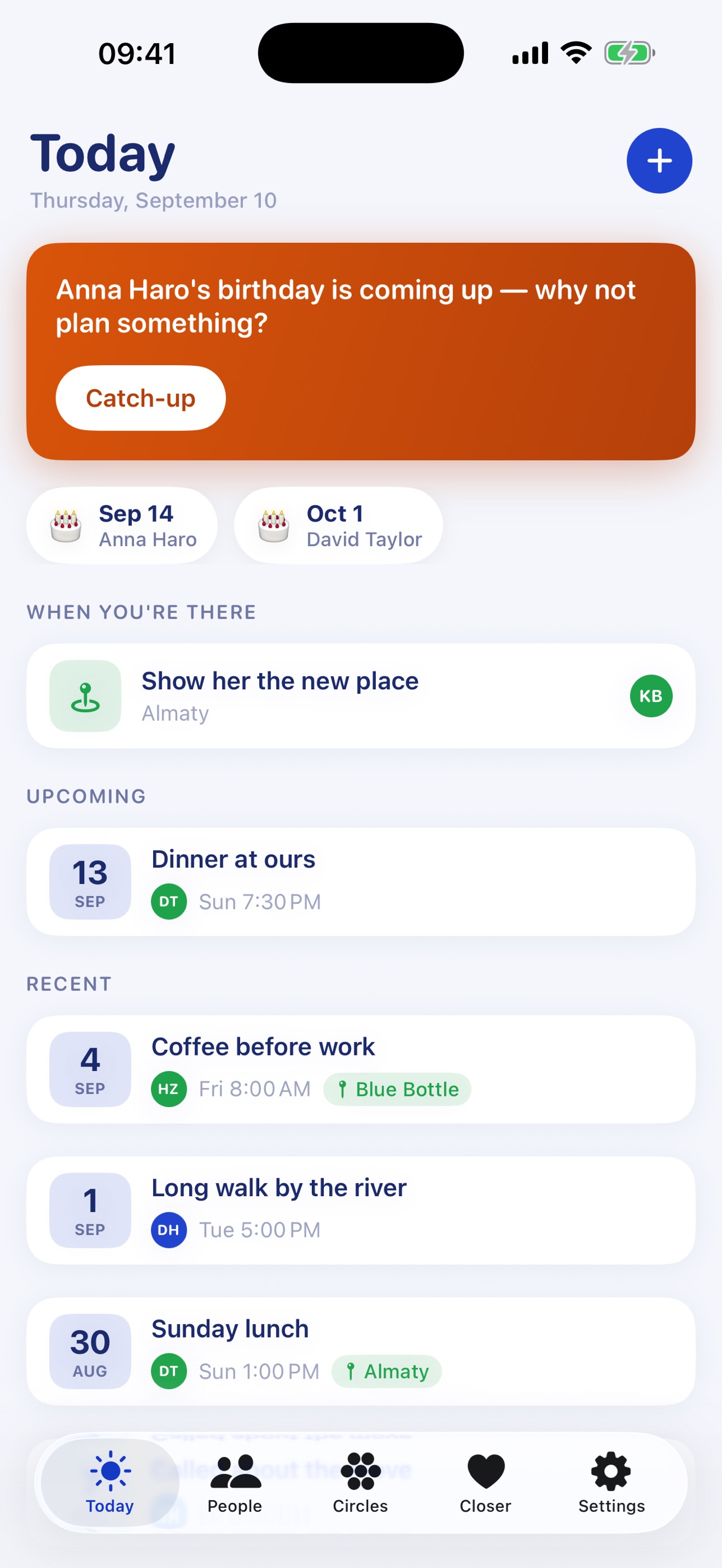 Screenshot 1 of Buddies: Stay in Touch