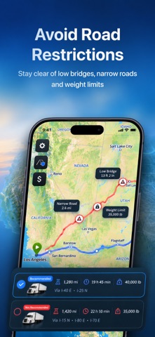 RouteXL: Smart Truck GPS iPhone screenshot 3