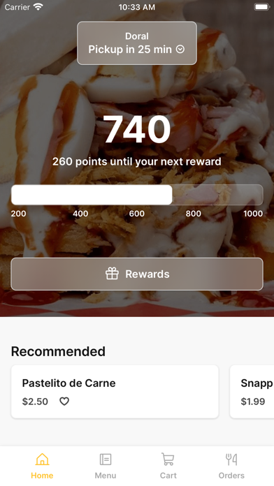 La Coriana iPhone screenshot 1 - Food & Drink app