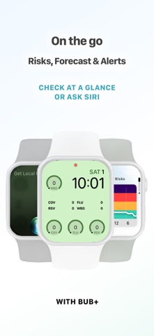 bub – Health Risk Alerts iPhone screenshot