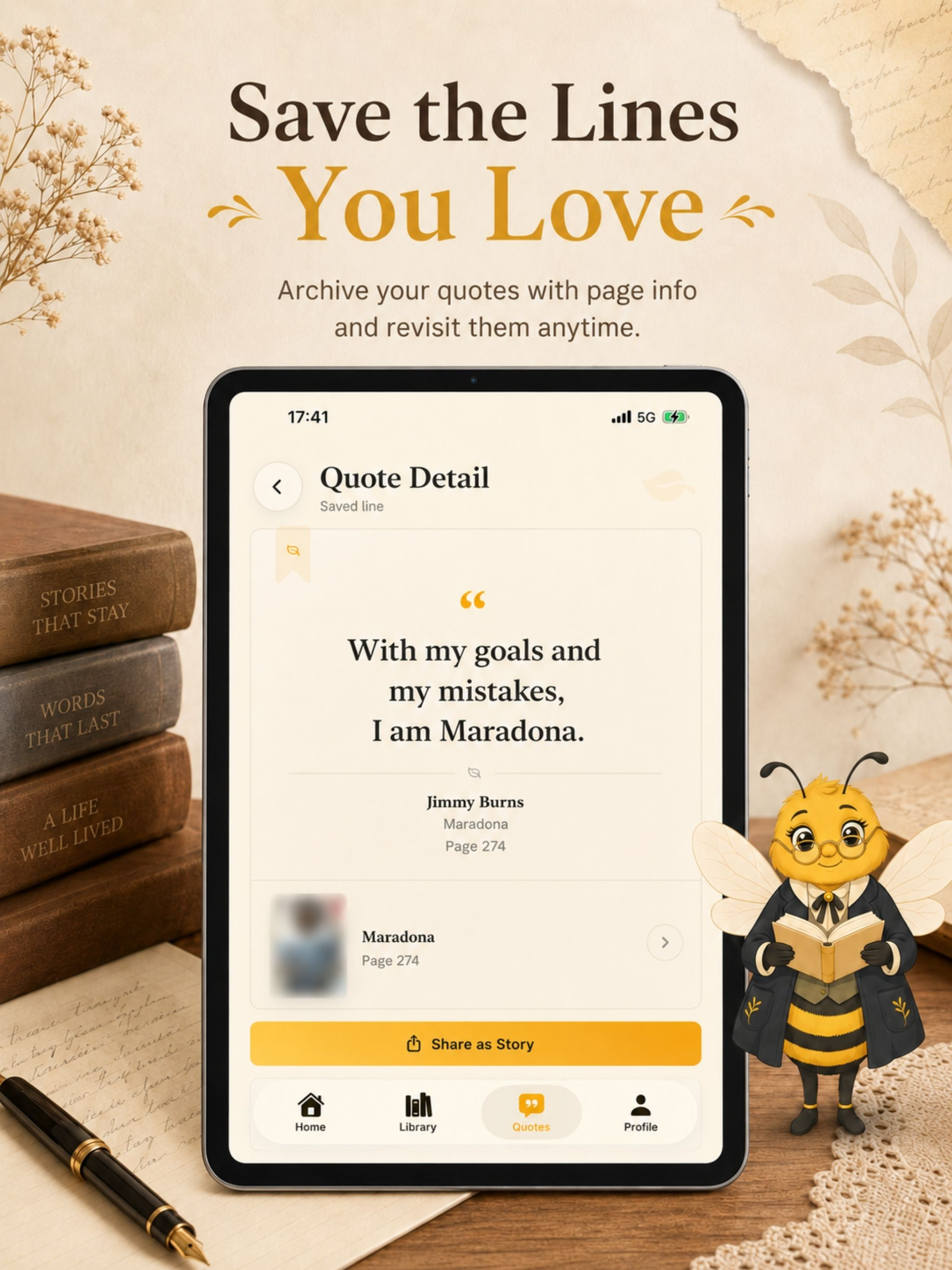 BookHive: Books & Quotes screenshot 11