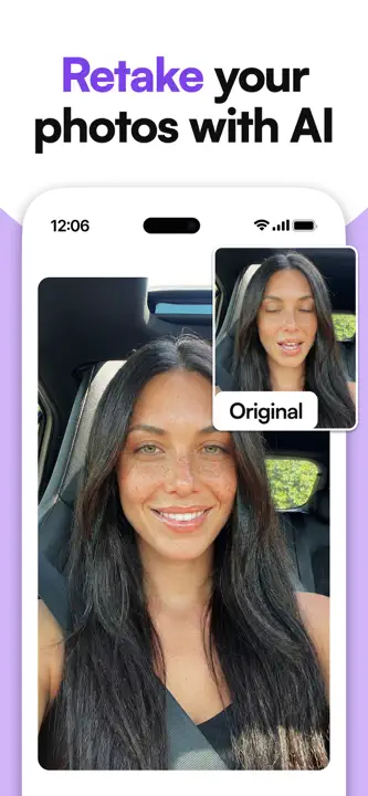 Retake AI Face & Selfie Editor : capture d’écran 2 sur 9