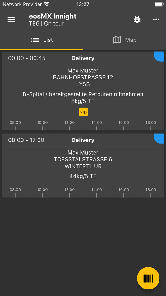#1. eosMX Innight (iOS) Podle: eoscop AG